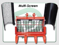 Multiscreen adjustable riddle